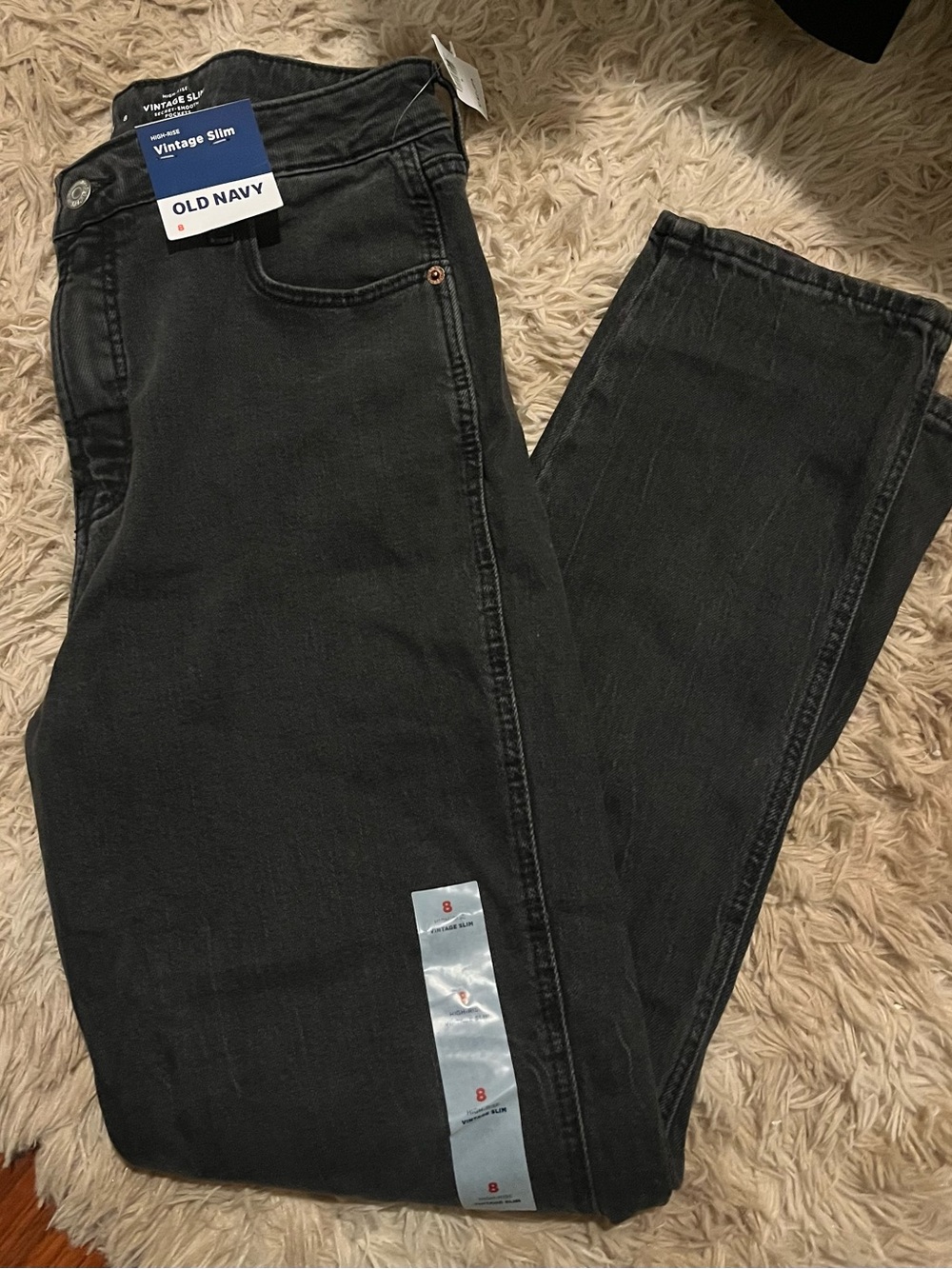 NWT woman’s vintage Slim Jeans - Black Wash